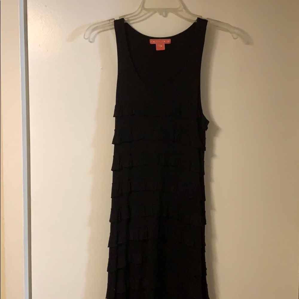Black minidress